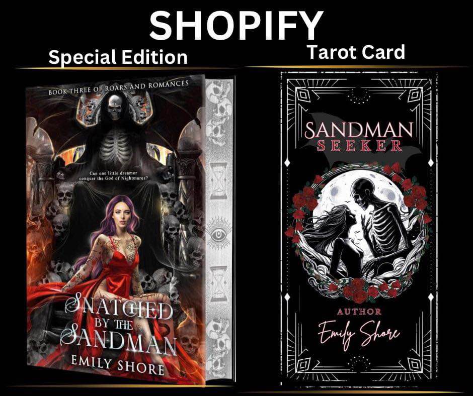 SNATCHED BY THE SANDMAN SPECIAL EDITION SIGNED PAPERBACK