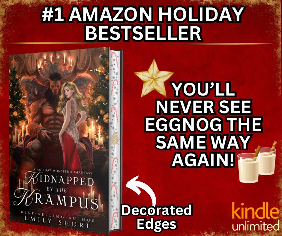 SALE - KIDNAPPED BY THE KRAMPUS - PAPERBACK