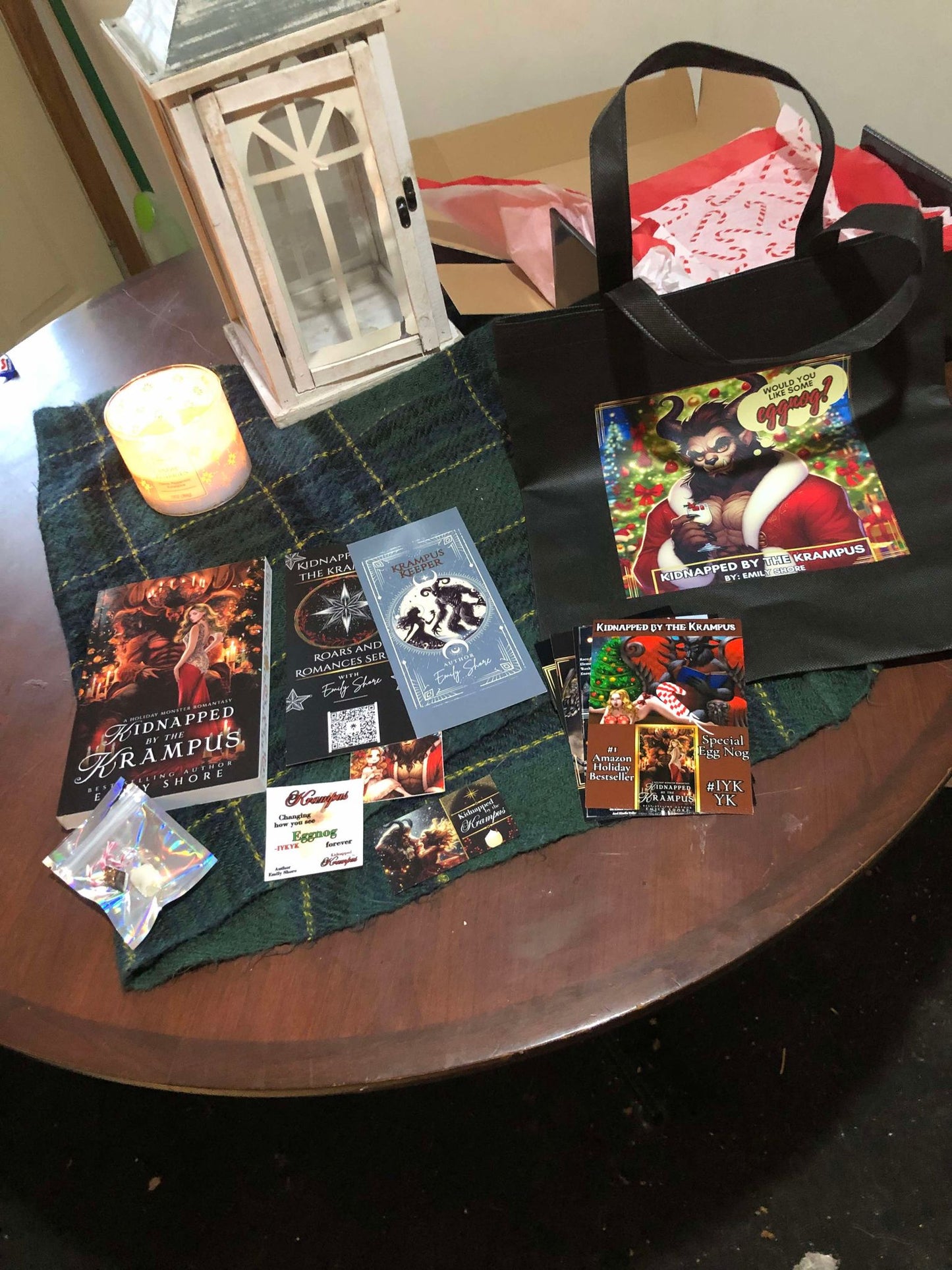 MERRY KRAMPUS BOX - WITH SNOWED IN NOVELLA PAPERBACK