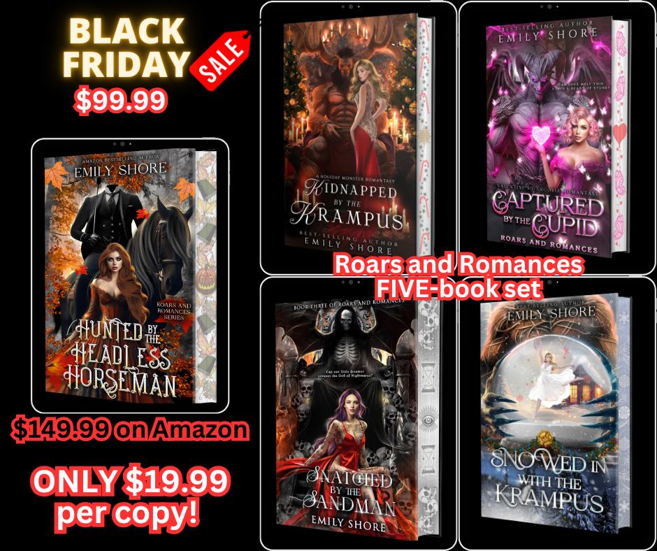 Black Friday BIG - Roars and Romances 1-5 in PAPERBACK