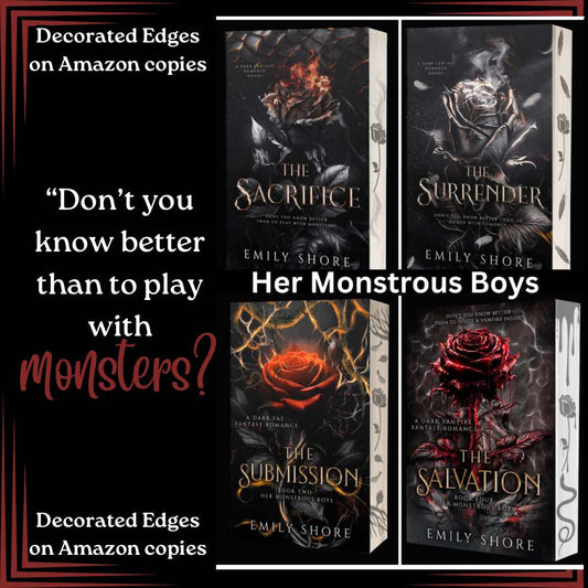 SALE- HER MONSTROUS BOYS 1-4 SPECIAL EDITIONS