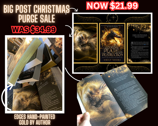 BIG POST CHRISTMAS - COURTING DEATH AND DESTRUCTION – SPECIAL EDITION PAPERBACK