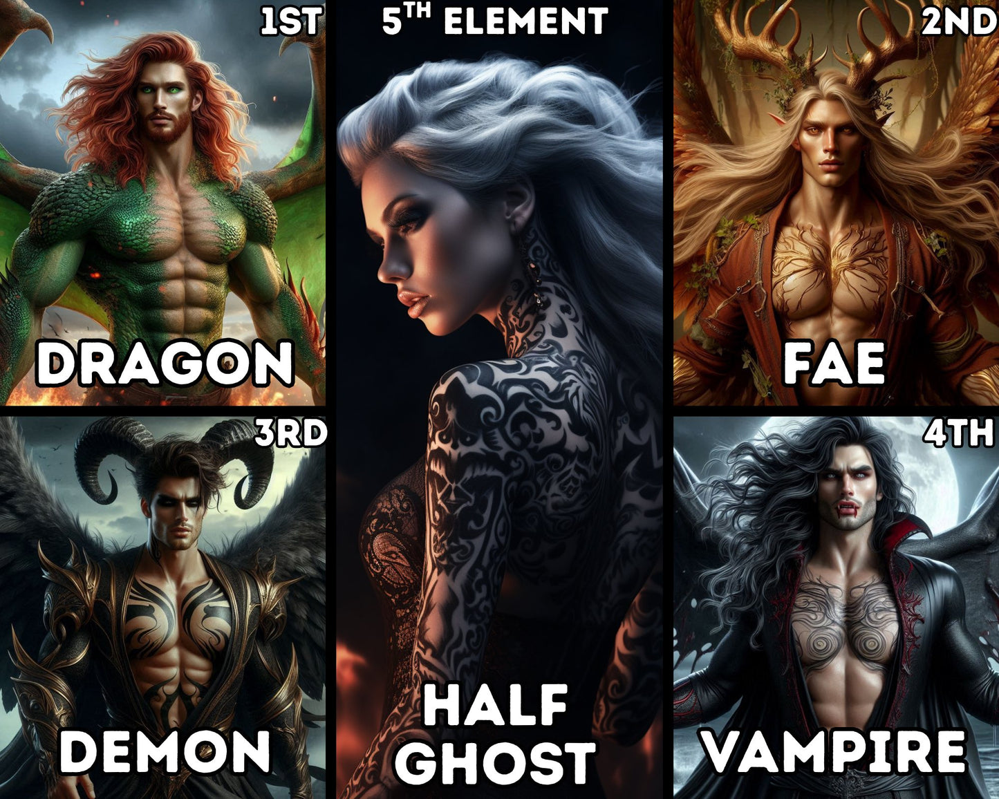 SALE- HER MONSTROUS BOYS 1-4 SPECIAL EDITIONS